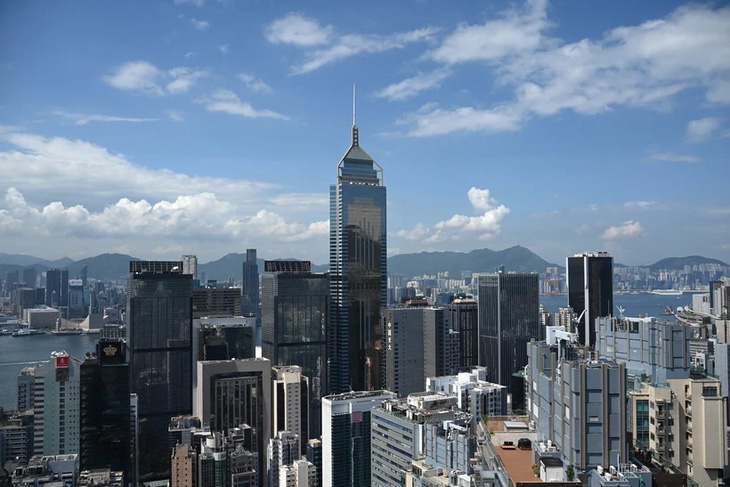Các tòa nhà ở Hong Kong, Trung Quốc - Ảnh: AFP