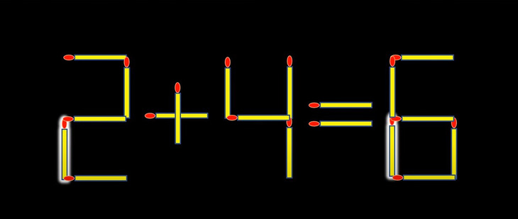 Thử tài IQ: Di chuyển một que diêm để 6-3=8-6 thành phép tính đúng- Ảnh 4.