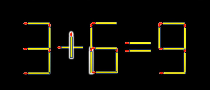 Thử tài IQ: Di chuyển một que diêm để 6-3=8-6 thành phép tính đúng- Ảnh 6.