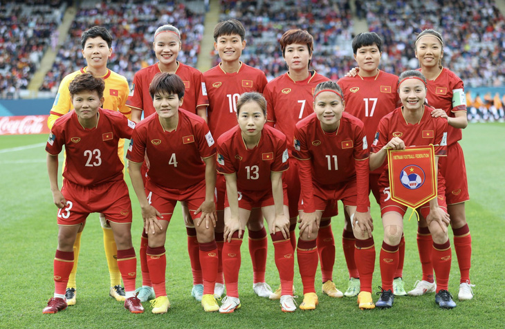 Đội tuyển bóng đá nữ Việt Nam tham dự vòng chung kết FIFA World Cup nữ 2023 là sự kiện thể thao tiêu biểu của năm - Ảnh: BTC