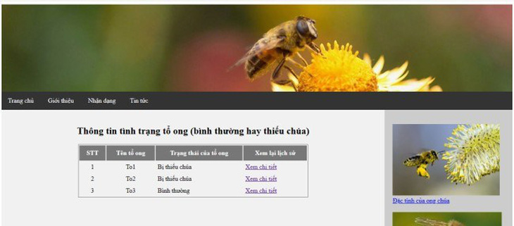 Nghiên cứu nền tảng xây dựng API và ứng dụng cảnh báo tình trạng thiếu ong chúa- Ảnh 5.
