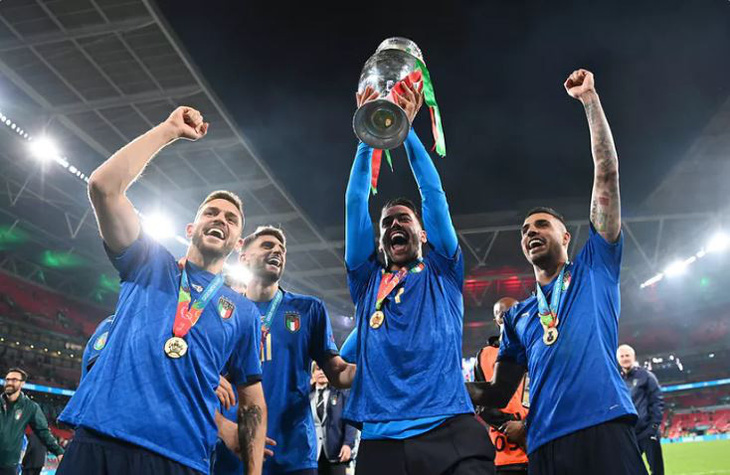 Đương kim vô địch Ý rơi vào bảng tử thần với Tây Ban Nha, Croatia - Ảnh: Getty