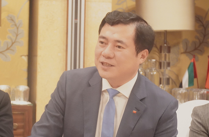 Thứ trưởng Nguyễn Sinh Nhật Tân thông tin thêm về việc triển khai quy hoạch điện 8 - Ảnh: N.AN