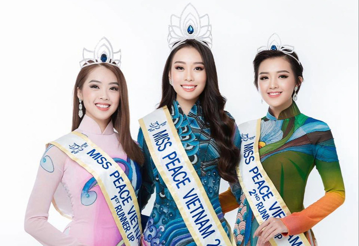 Top 3 Miss Peace Vietnam 2022 - Ảnh: BTC