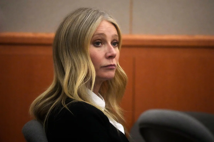 Gwyneth Paltrow tại tòa án ở Utah - Ảnh: Getty Images