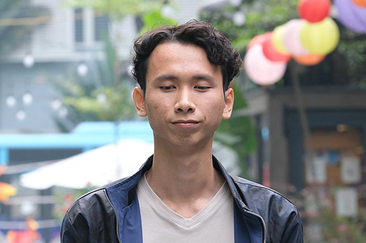 Tạ Bình An là một trong 35 bạn trẻ khuyết tật được tuyên dương “Tỏa sáng Nghị lực Việt” 2023 - Ảnh: H.THANH