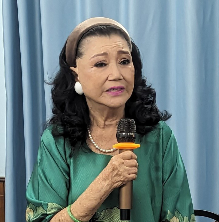 Nghệ sĩ Kim Cương - Ảnh: LINH ĐOAN