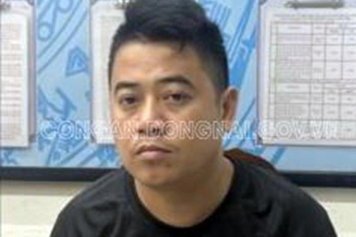 Nguyễn Thành Luân, nghi phạm bị truy nã đặc biệt vừa bị công an bắt giữ - Ảnh: Công an Đồng Nai