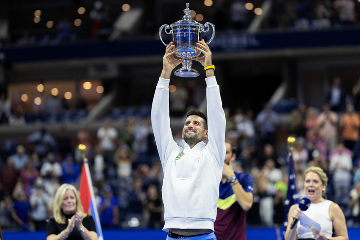 Djokovic sẽ tiếp tục là tên tuổi được chờ đợi ở các giải Grand Slam trong năm 2024 - Ảnh:GETTY
