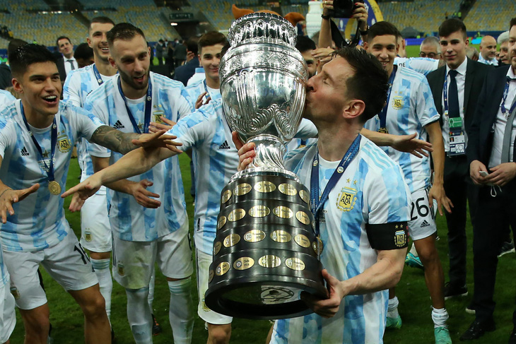 Messi cùng Argentina đang là đương kim vô địch của Copa Ameria - Ảnh: GETTY