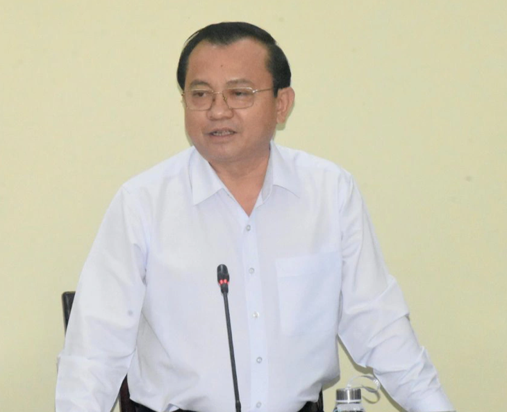 Ông Lê Tấn Cận giữ chức thứ trưởng Bộ Tài chính - Ảnh: Báo Bạc Liêu
