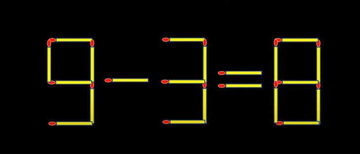 Thử tài IQ: Di chuyển một que diêm để 5+7-1=9 thành phép tính đúng- Ảnh 5.