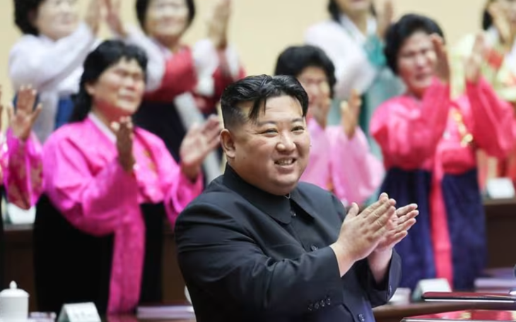 Lãnh đạo Kim Jong Un kêu gọi người dân Triều Tiên sinh thêm con