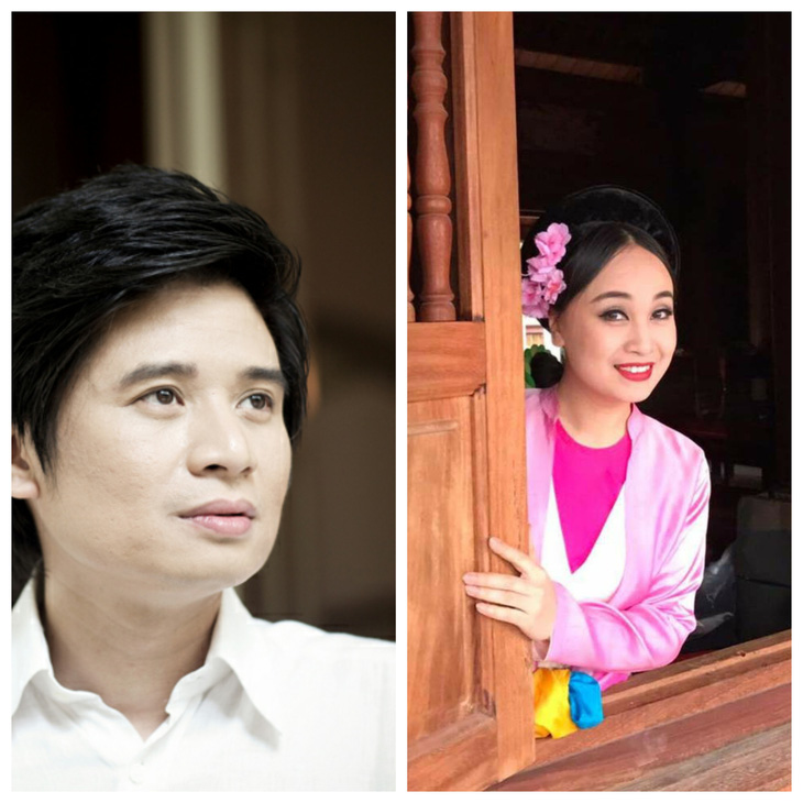 Vợ chồng ca sĩ Tấn Minh - diễn viên Thu Huyền cùng được phong tặng danh hiệu NSND lần này - Ảnh tư liệu