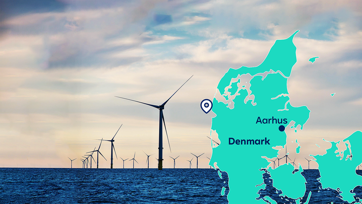 Dự án điện gió ngoài khơi mang tên Thor với công suất tới 1.000MW tại Đan Mạch - Ảnh: RWE