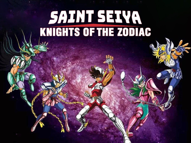 Các nhân vật trong phim Saint Seiya: Knights of the Zodiac khi mặc giáp. 