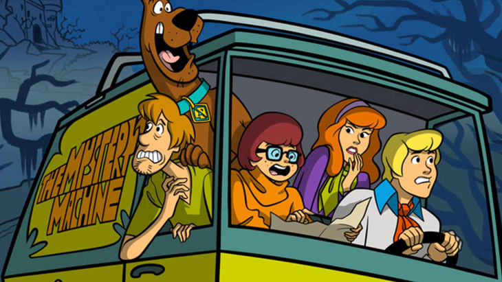 Chú chó Scooby-Doo trong loạt phim cùng tên. 