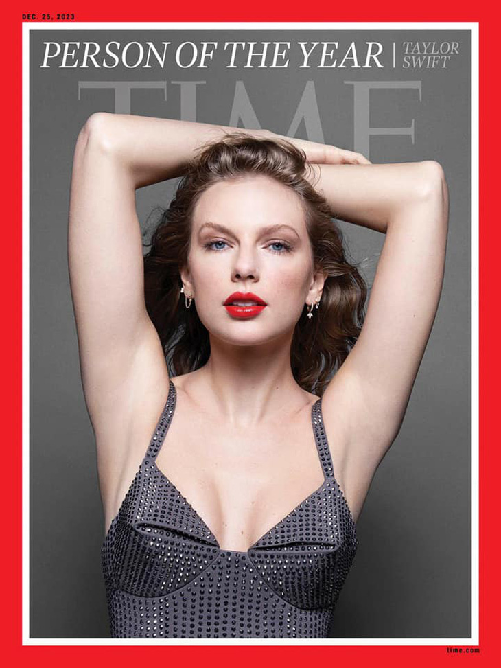 Taylor Swift lên trang bìa số đặc biệt của Time - Ảnh: Time