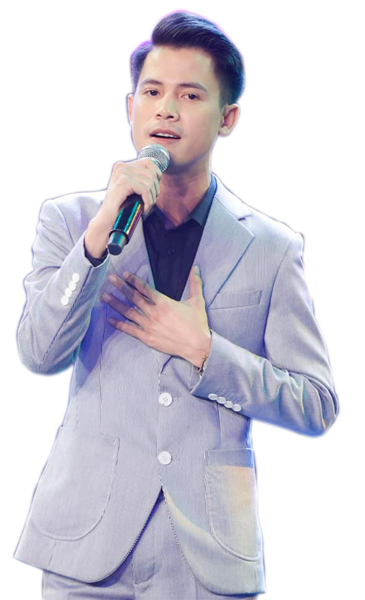 Cuộc thi Solo cùng bolero tạo bước đệm cho Mạnh Nguyên trong sự nghiệp ca hát - Ảnh: NVCC
