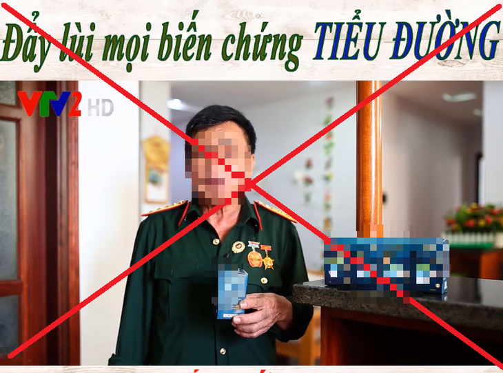 Quảng cáo thuốc chữa tiểu đường lồng ghép logo đài truyền hình lừa dối người tiêu dùng