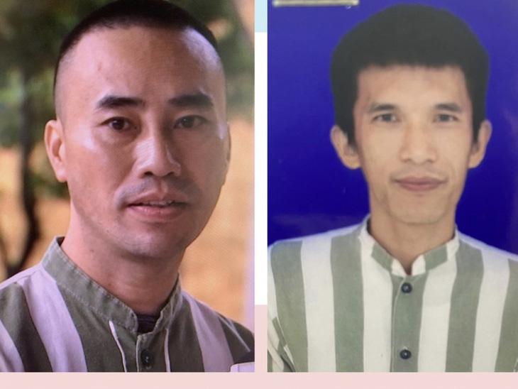 Chân dung hai phạm nhân bỏ trốn khỏi trại giam Xuân Hà - Ảnh: CACC
