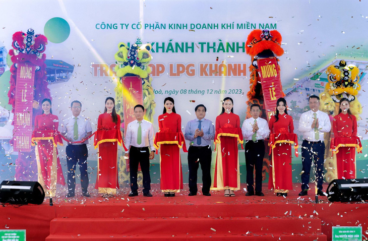 Gas South khánh thành trạm chiết nạp LPG Nha Trang- Ảnh 1.