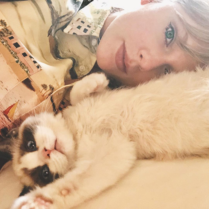 Taylor Swift thường xuyên chia sẻ ảnh mèo trên trang cá nhân - Ảnh: Instagram NV