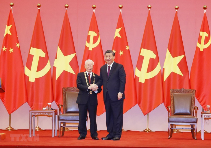 Chủ tịch Trung Quốc Tập Cận Bình gửi thư cảm ơn Tổng bí thư Nguyễn Phú Trọng - Ảnh 1.