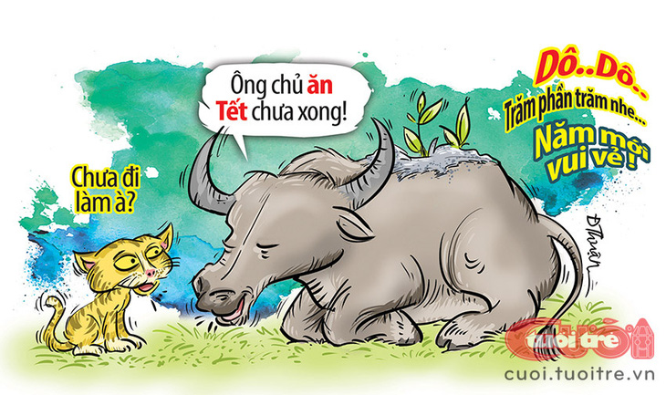 Ông chủ ăn Tết xong chưa? - Ảnh 1.