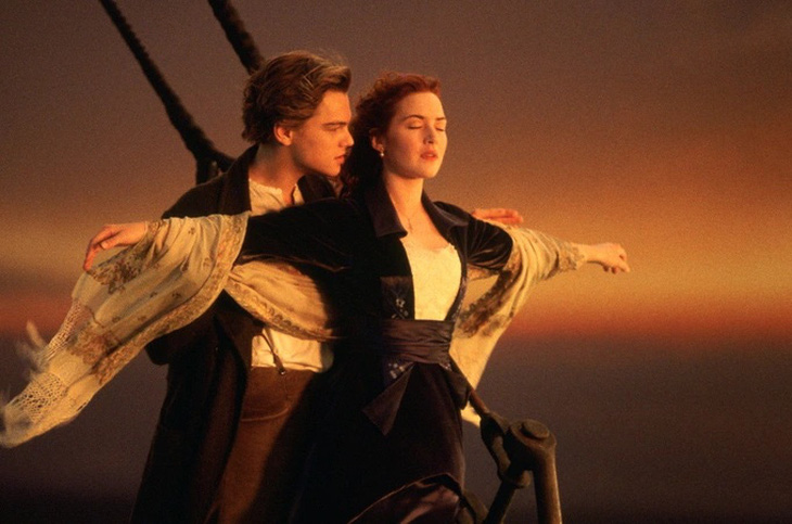 Cảnh phim kinh điển của Titanic do Kate và Leo đảm nhận