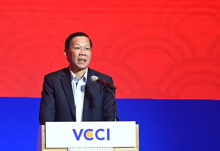 Chủ tịch Phan Văn Mãi: Dự kiến lập nhóm doanh nghiệp lớn, dẫn đầu thành phố - Ảnh 1.