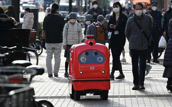Nhật Bản dự kiến sử dụng robot giao hàng