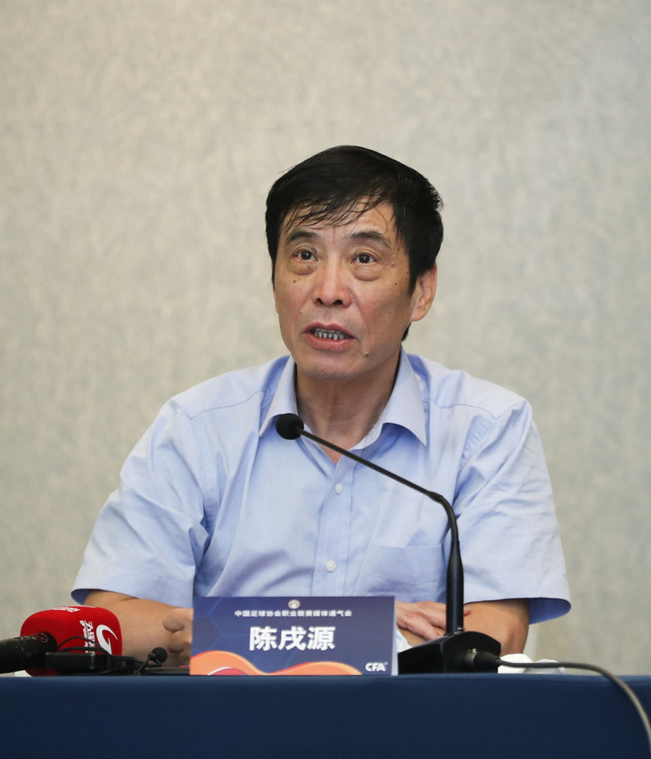 Chủ tịch Liên đoàn Bóng đá Trung Quốc bị điều tra - Ảnh 1.