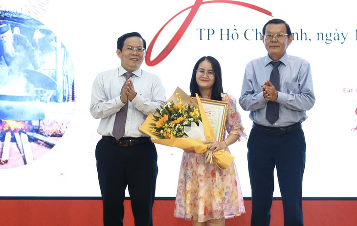 Báo Người Lao Động trao giải cuộc thi Hương vị Tết năm 2023 - Ảnh 1.