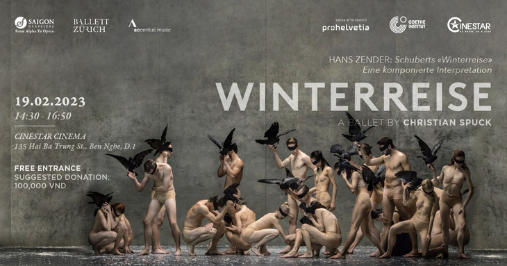 Buổi chiếu ballet đương đại màn ảnh rộng Winterreise