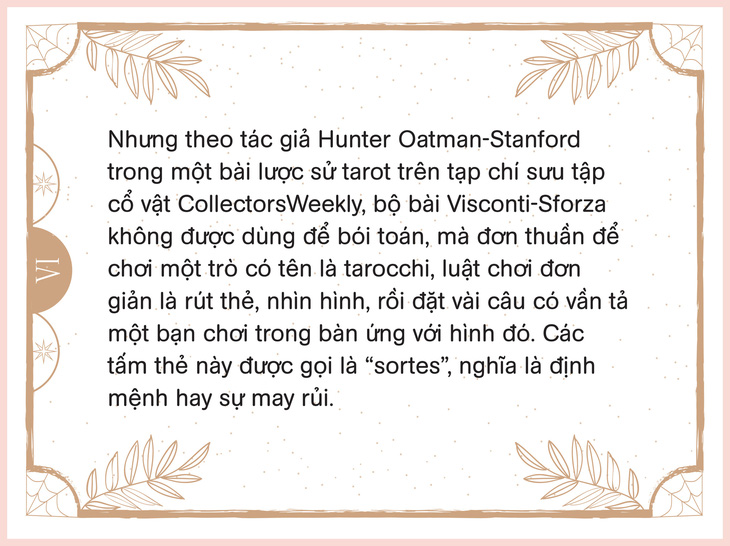 Lược sử Tarot, kể trên chính những lá bài - Ảnh 3.