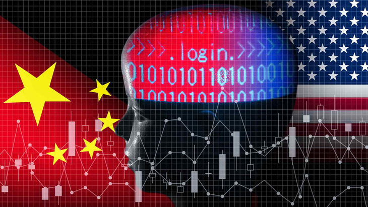 Các nhà đầu tư Mỹ chiếm gần 1/5 các khoản đầu tư vào trí tuệ nhân tạo của Trung Quốc - Ảnh: NIKKEI ASIA