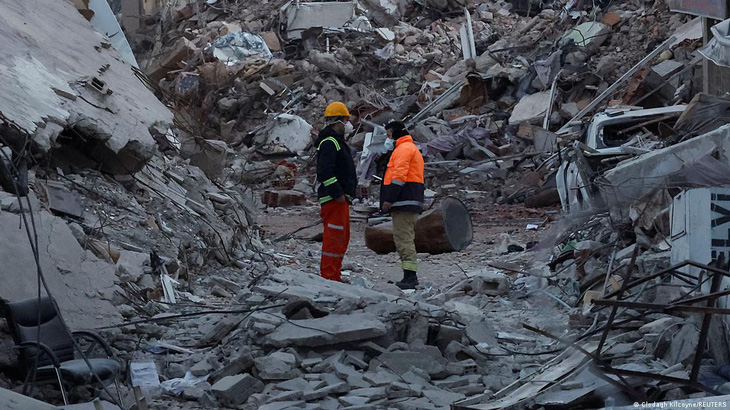 Động đất tàn phá tỉnh Hatay trên diện rộng - Ảnh: REUTERS