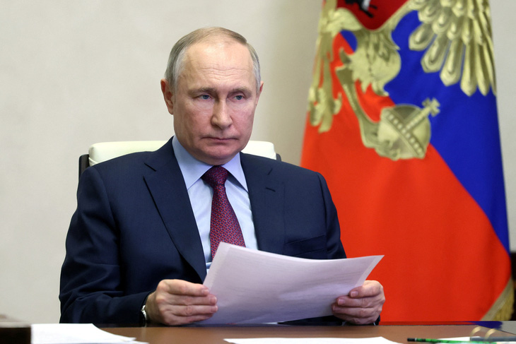 Tổng thống Nga Vladimir Putin - Ảnh: REUTERS