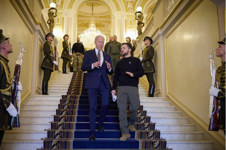 Tổng thống Biden chuẩn bị chuyến thăm Kiev như thế nào? - Ảnh 1.