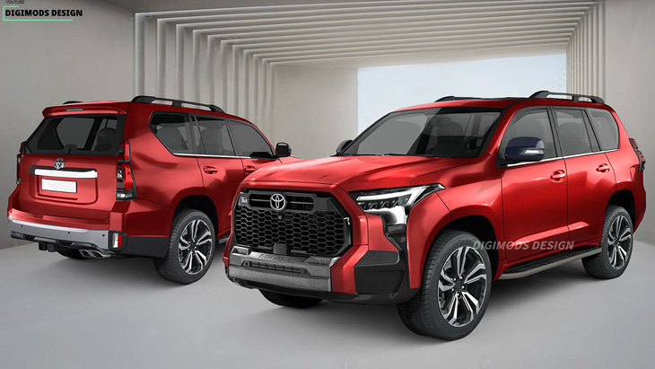 Toyota Land Cruiser Prado 2024 sắp ra mắt, thiết kế có thể phá cách chưa từng có - Ảnh 1.