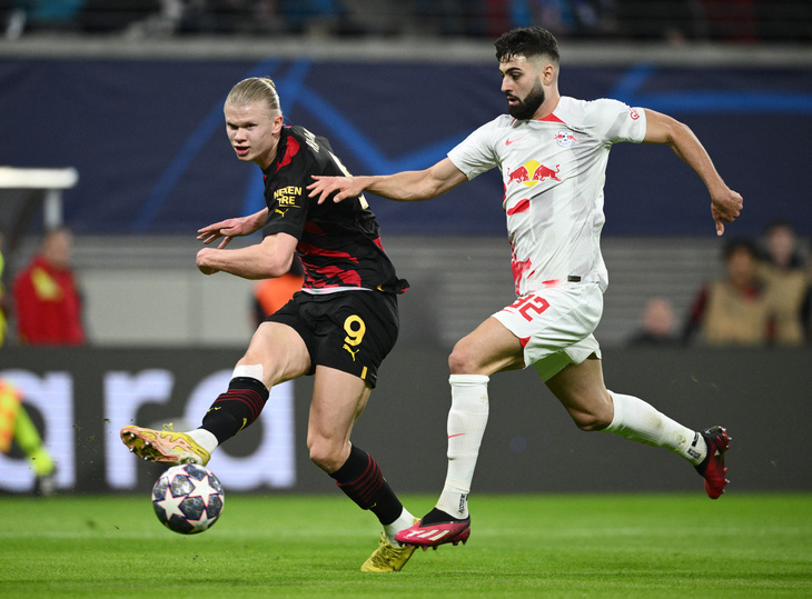 Leipzig cầm chân Man City - Ảnh 1.