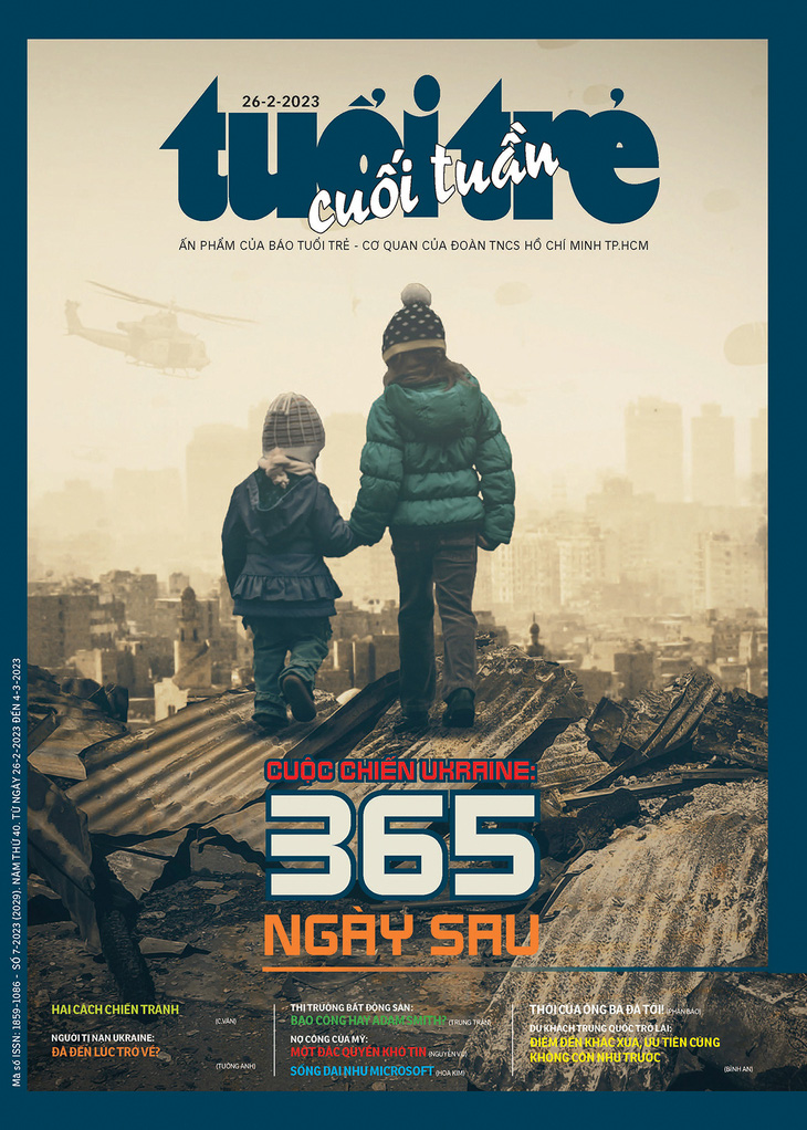Tuổi Trẻ Cuối Tuần số 7-2023: &quot;Cuộc chiến Ukraine: 365 ngày sau&quot; - Ảnh 1.