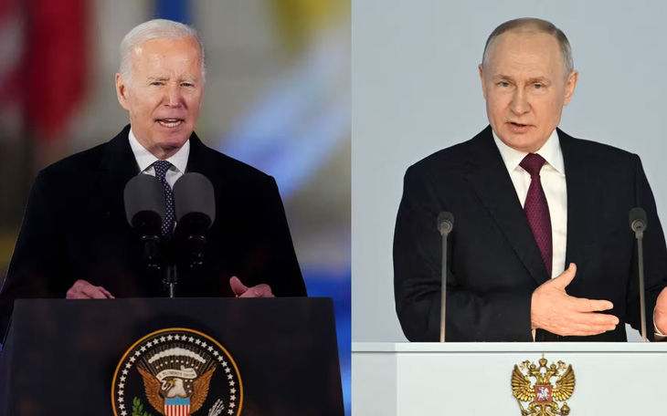 Tin tức thế giới 23-2: Ông Biden "không nghĩ ông Putin dùng vũ khí hạt nhân"