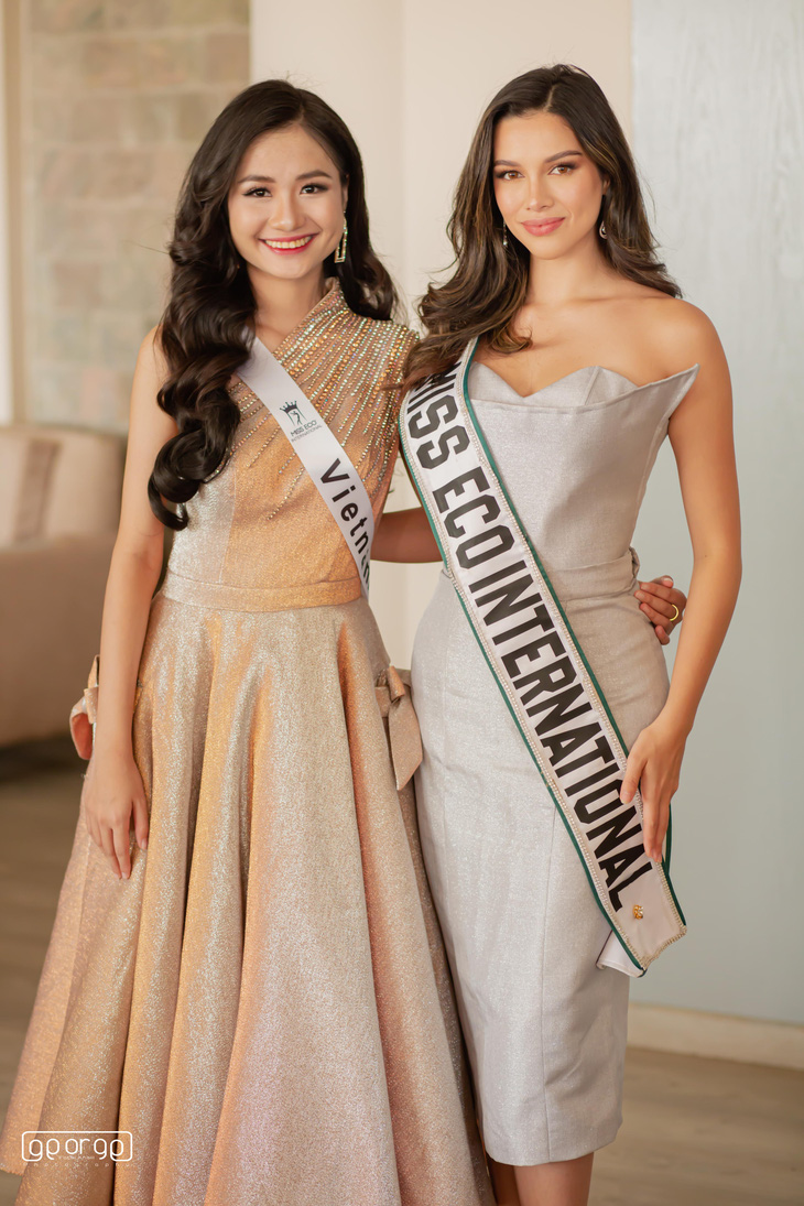 Nguyễn Thanh Hà đọ sắc cùng người đẹp các nước tại Miss Eco International 2023 - Ảnh 5.