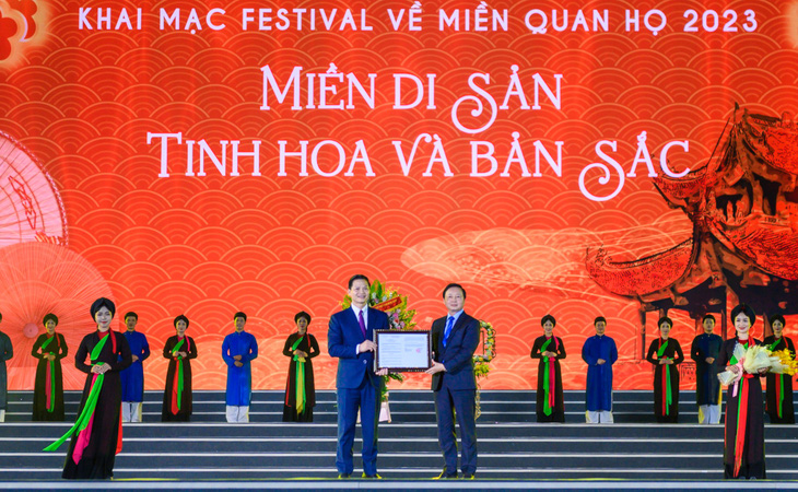 Bắc Ninh nhận quyết định về ba bảo vật quốc gia độc nhất vô nhị - Ảnh 1.