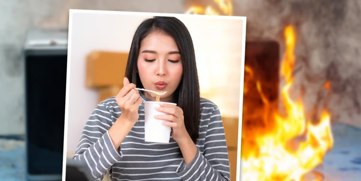 Báo quá báo: Suýt cháy nhà vì học theo cách nấu ăn trên mạng! - Ảnh 1.
