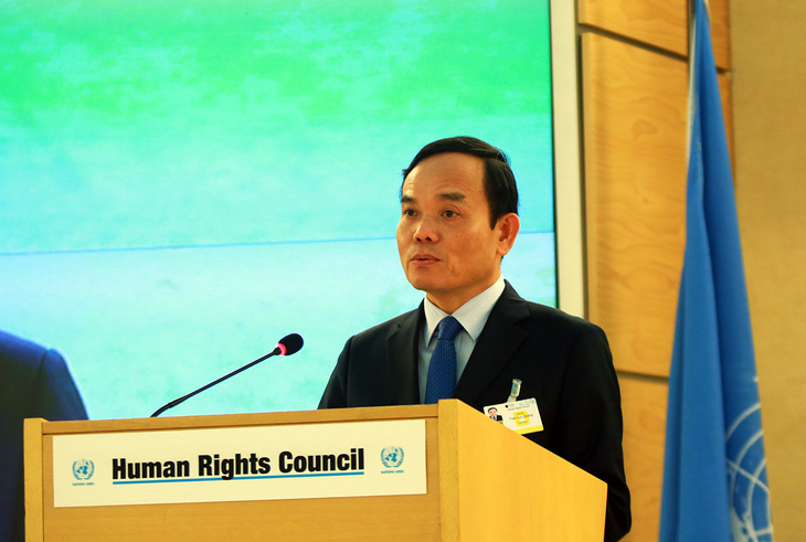 Việt Nam nêu đề xuất tại Hội đồng Nhân quyền - Ảnh 1.