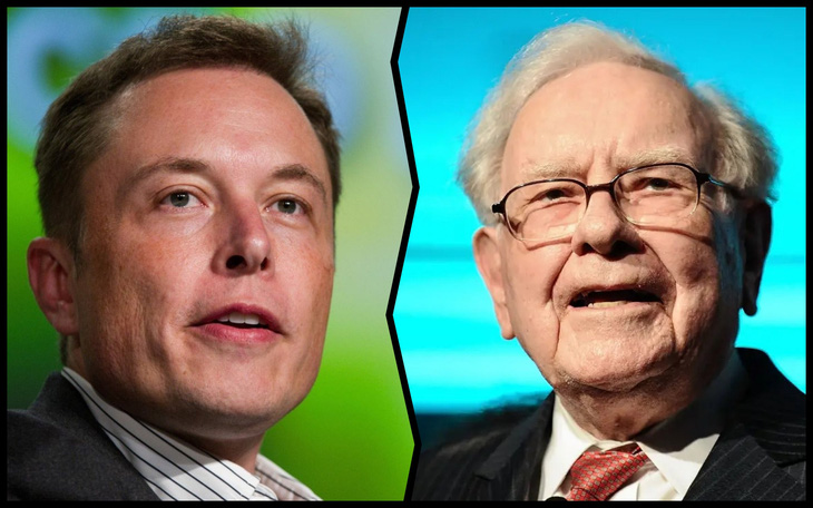 Elon Musk bóng gió mời gọi tỉ phú Warren Buffett mua cổ phiếu Tesla - Ảnh 1.