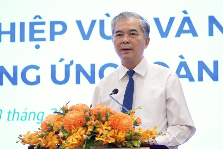 Phó chủ tịch UBND TP.HCM Ngô Minh Châu - Ảnh: HỮU HẠNH